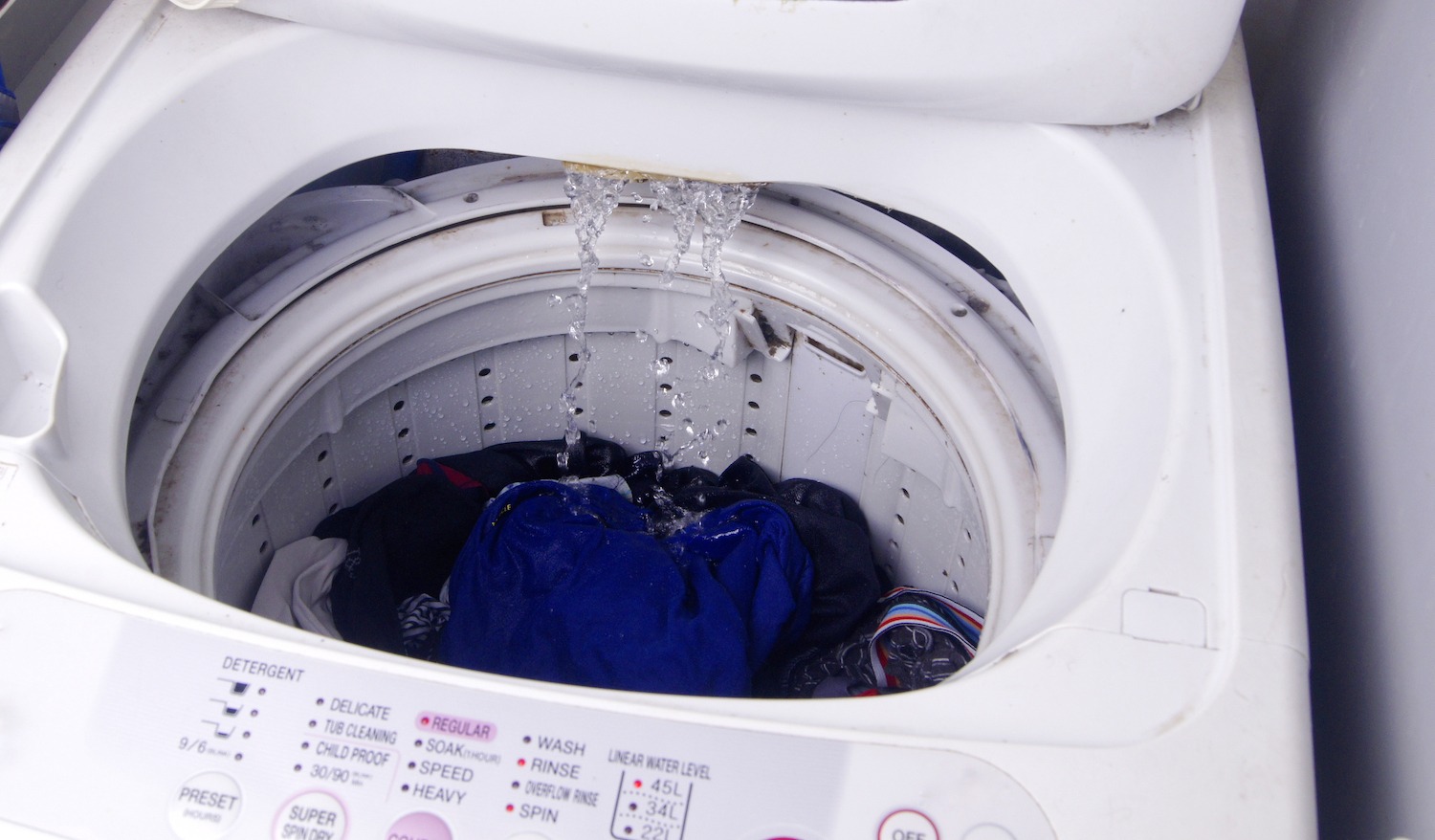 Washing Machine Won T Stop Filling With Water Top 5 Problems And Fixes For Top Loading And Side