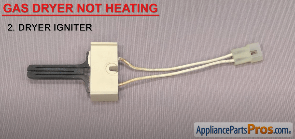Gas Dryer Isn't Heating Top 5 Reasons and Fixes AppliancePartsPros Blog