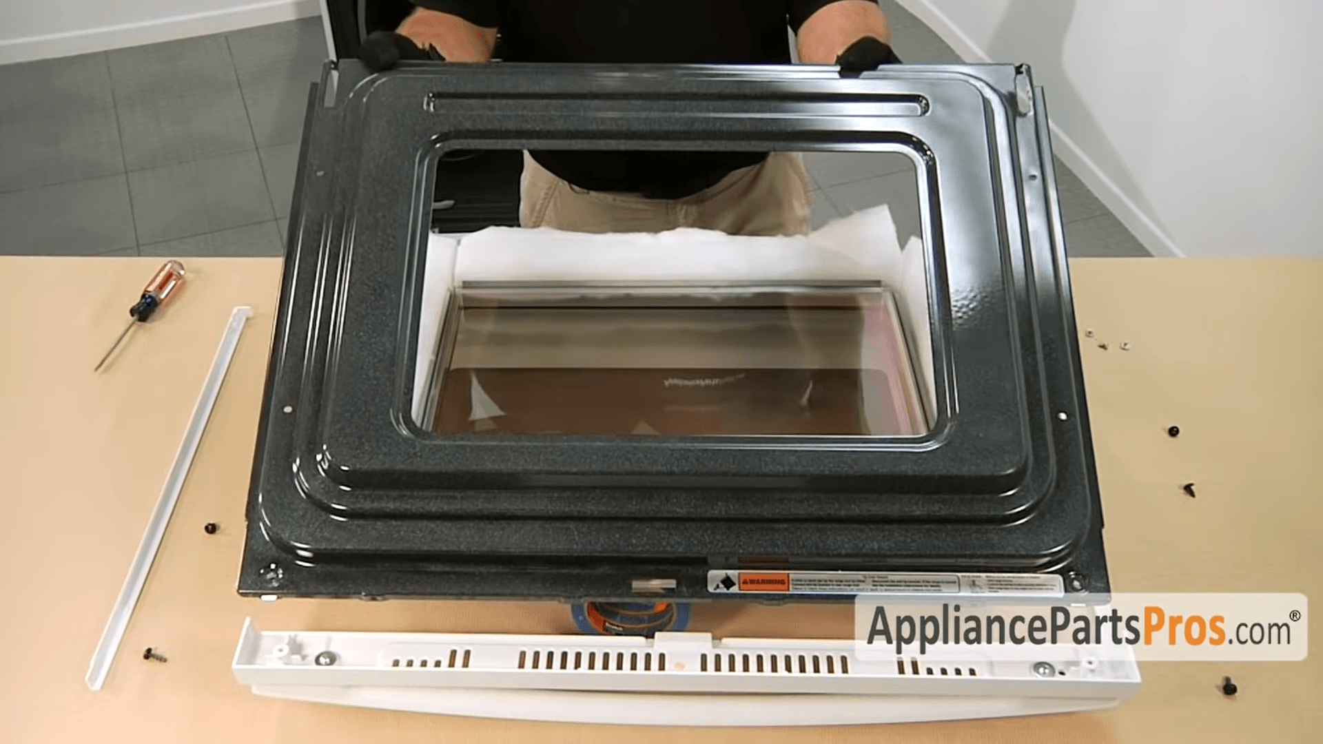 How To Replace Oven Door Inner Glass AppliancePartsPros Blog