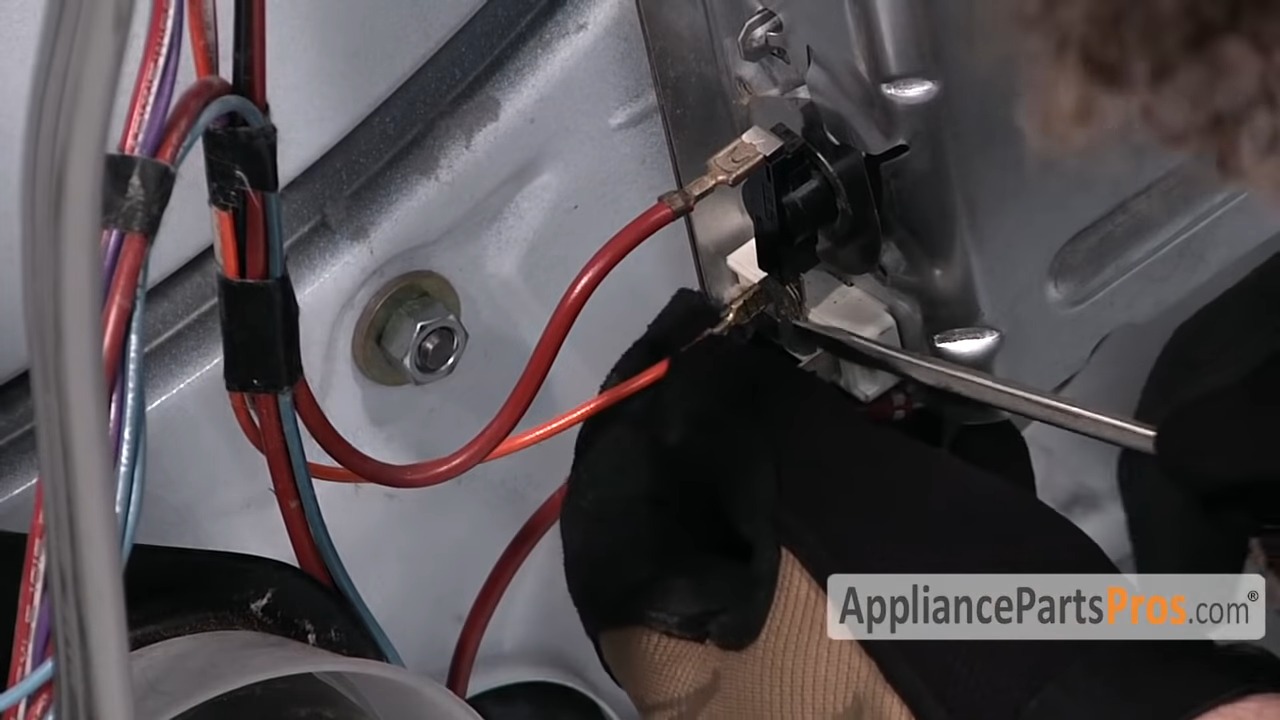 Matt with AppliancePartsPros replacing a whirlpool dryer heating element