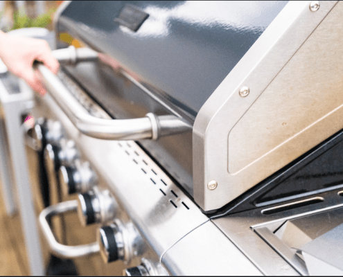 Kitchenaid grill outside displaying E1 Error Code