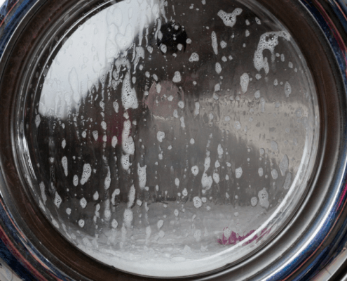 Washer with excessive suds resulting in SUD Whirlpool Washer Error Code
