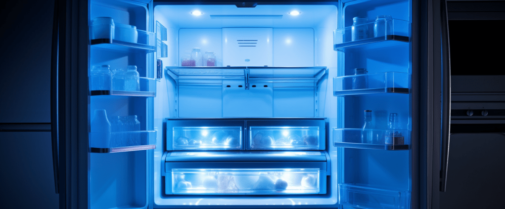 refrigerator illuminated after replacing the light bulb socket
