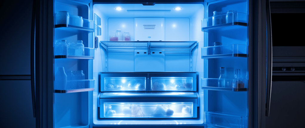 refrigerator illuminated after replacing the light bulb socket