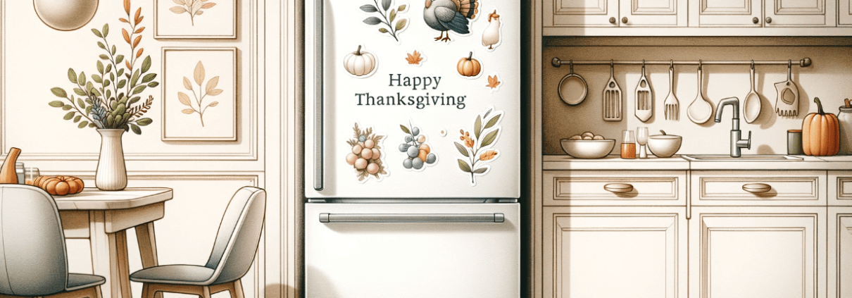 Thanksgiving refrigerator