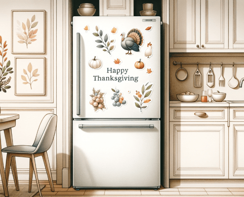 Thanksgiving refrigerator