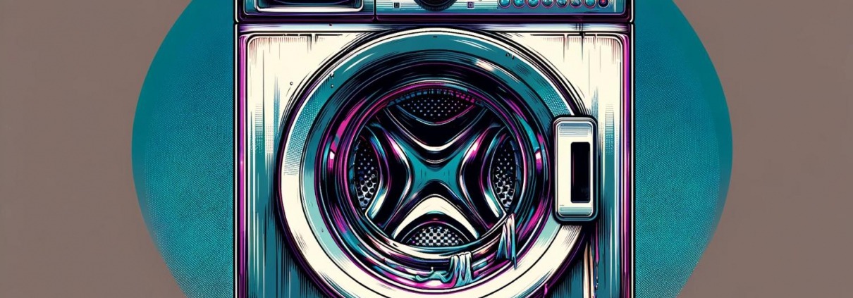 illustration of an Electrolux washing machine with an E11 error code