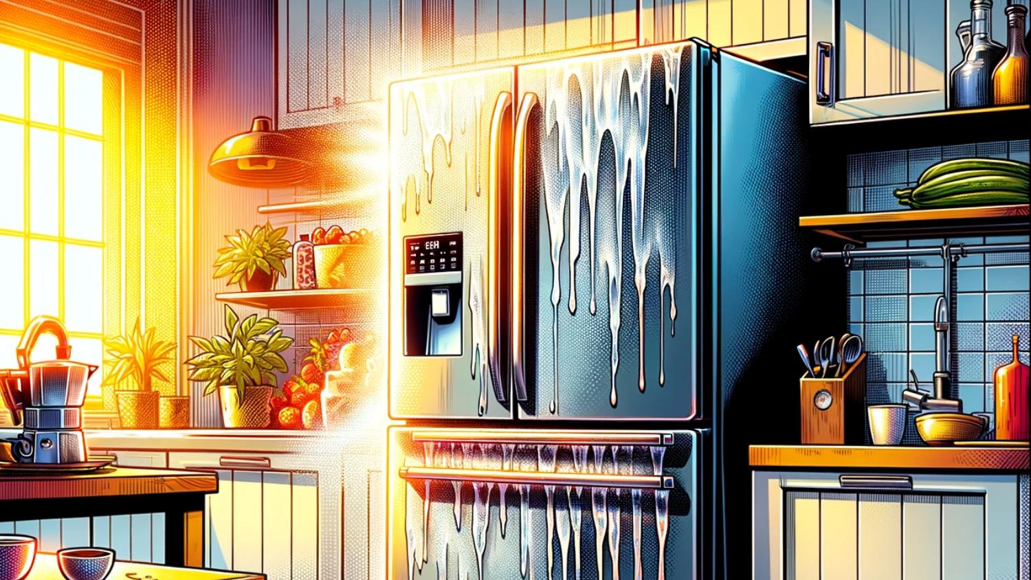 Refrigerator Condensation Between Doors at Werner Taylor blog
