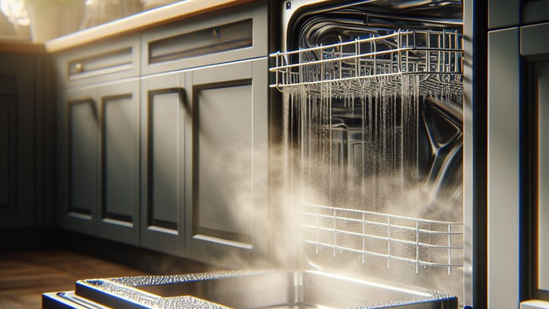 How to adjust an adjustable top rack in a Whirlpool dishwasher