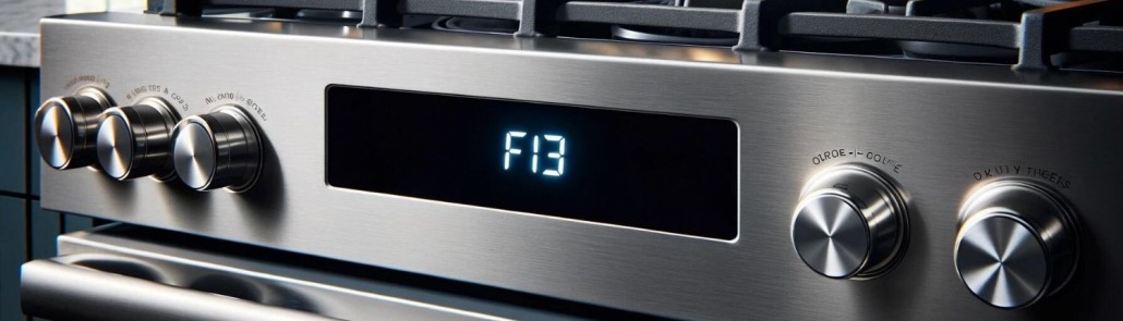 How to troubleshoot the F13 error code on a gas Frigidaire range