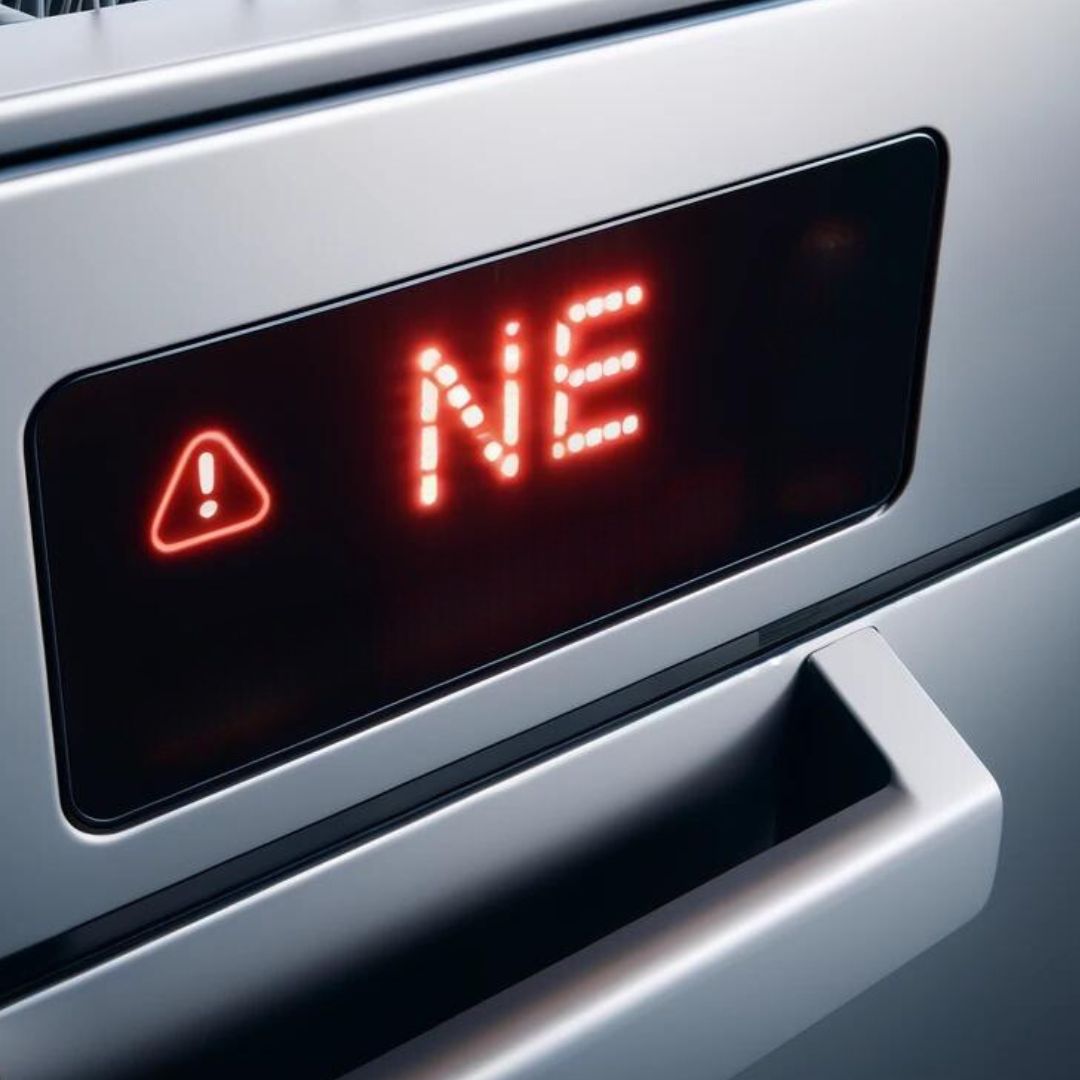 How to troubleshoot & fix the NE error on an LG dishwasher