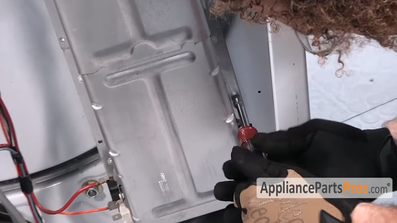 Matt with AppliancePartsPros replacing a whirlpool dryer heating element