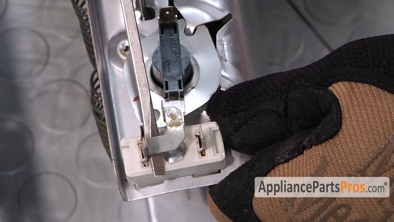 Matt with AppliancePartsPros replacing a whirlpool dryer heating element