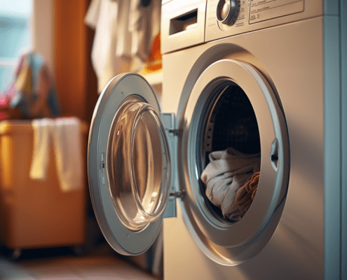 Photo of a dryer witha drum that does not turn