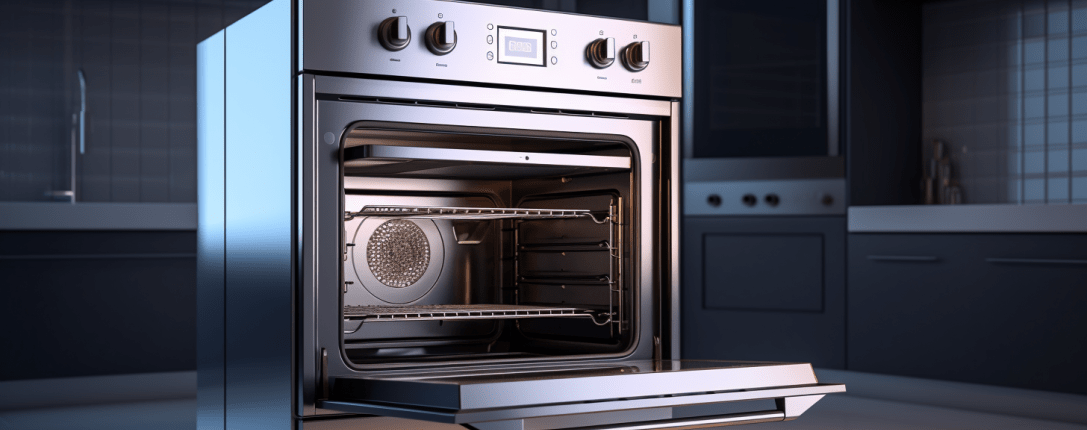 Image of an oven after repairing F9 Error Code