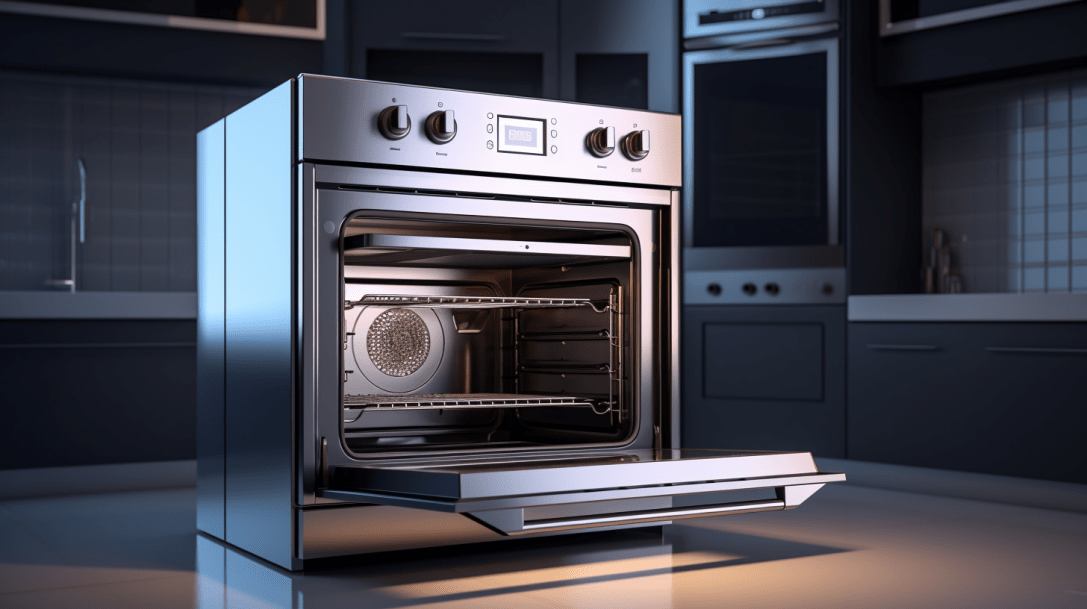 Image of an oven after repairing F9 Error Code