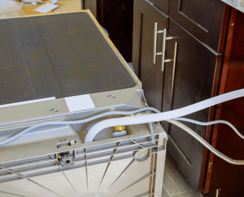 dishwasher drain hose replacement